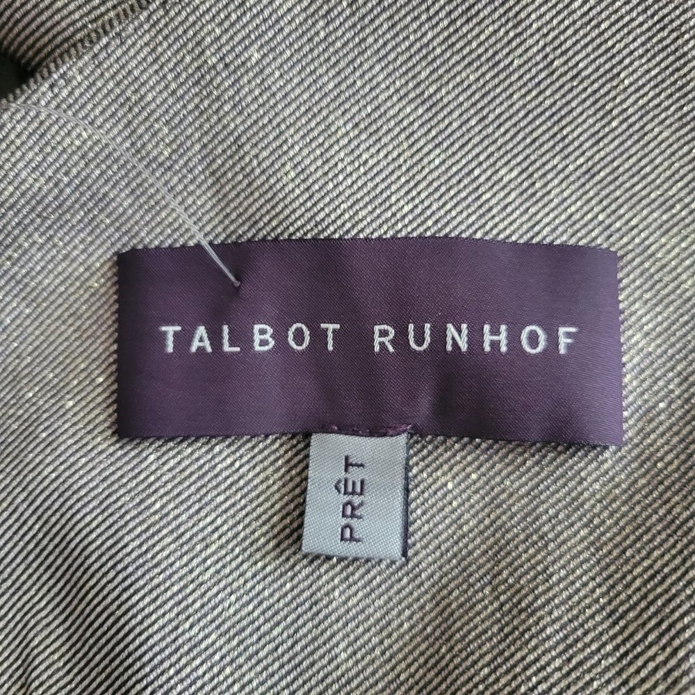 Talbot Runhoff Ruched Evening Gown - Picture 3 of 11
